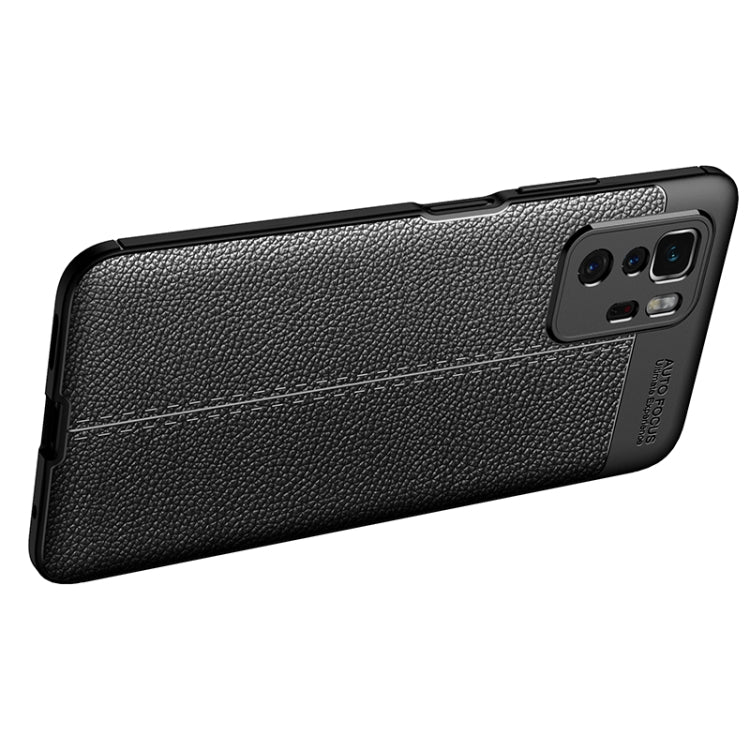 For Xiaomi Redmi Note 10 Pro 5G Litchi Texture TPU Shockproof Case