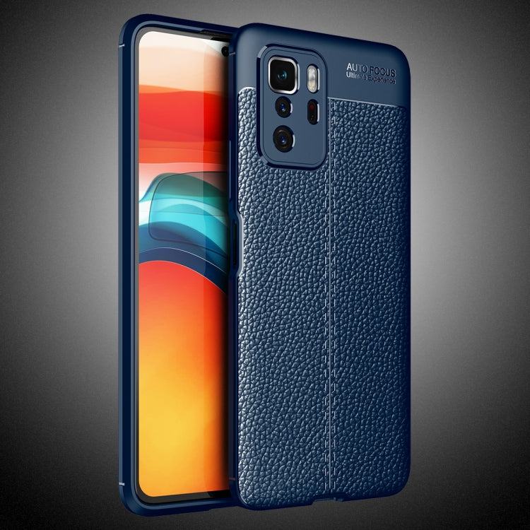 For Xiaomi Redmi Note 10 Pro 5G Litchi Texture TPU Shockproof Case
