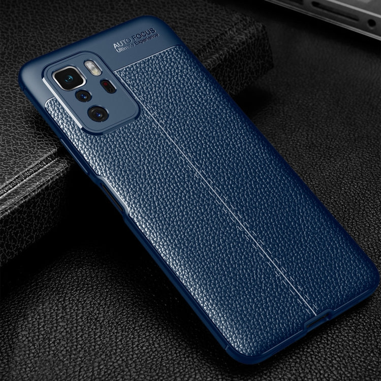 For Xiaomi Redmi Note 10 Pro 5G Litchi Texture TPU Shockproof Case