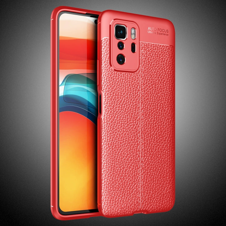 For Xiaomi Redmi Note 10 Pro 5G Litchi Texture TPU Shockproof Case