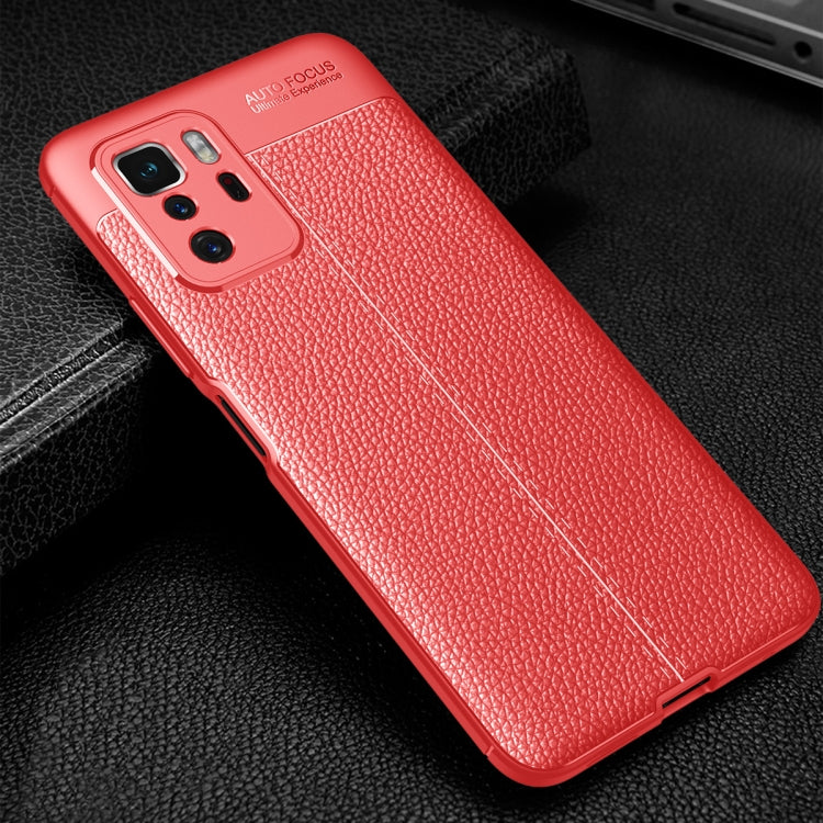 For Xiaomi Redmi Note 10 Pro 5G Litchi Texture TPU Shockproof Case