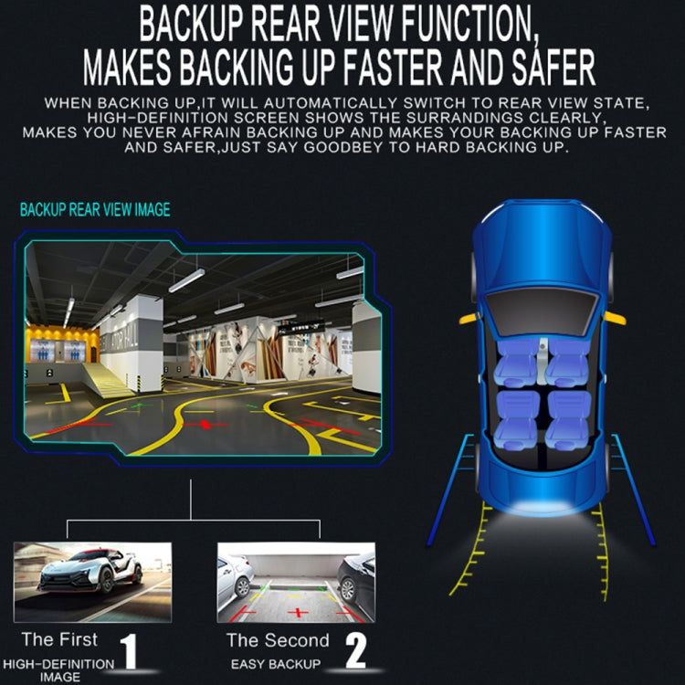 A2085 HD 7 inch Car Bluetooth Radio Receiver MP5 Player, Support FM & USB with Steering Wheel Remote Control