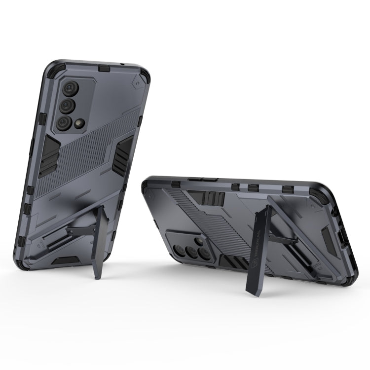 For OPPO K9 Punk Armor 2 in 1 PC + TPU Shockproof Case with Invisible Holder