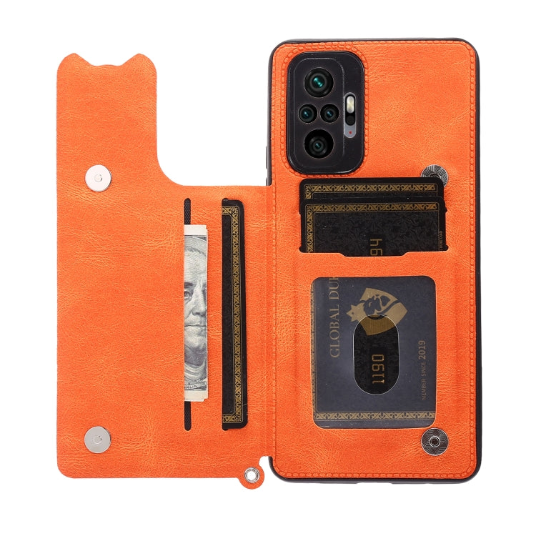 For Xiaomi Redmi Note 10 Pro Max Mandala Embossed PU + TPU Case with Holder & Card Slots & Photo Frame & Strap