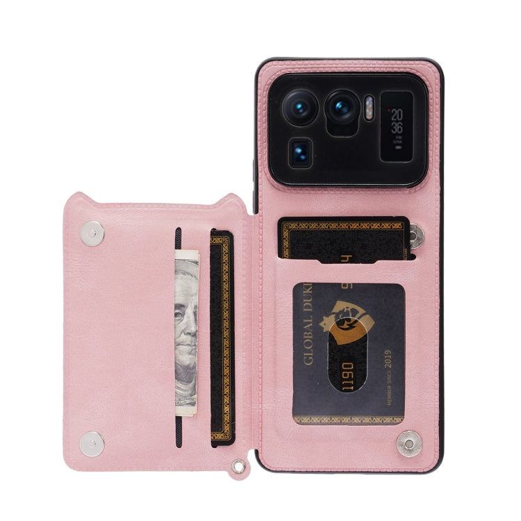 For Xiaomi Mi 11 Ultra Mandala Embossed PU + TPU Case with Holder & Card Slots & Photo Frame & Strap