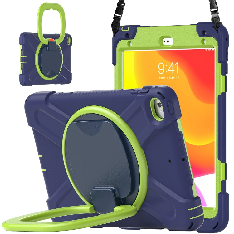 Silicone + PC Protective Case with Holder & Shoulder Strap For iPad mini 5 / 4