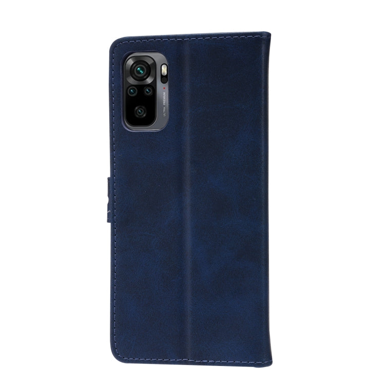 For Xiaomi Redmi Note 10 5G Embossed Happy Cat Pattern Horizontal Flip Leather Case with Holder & Card Slots & Wallet