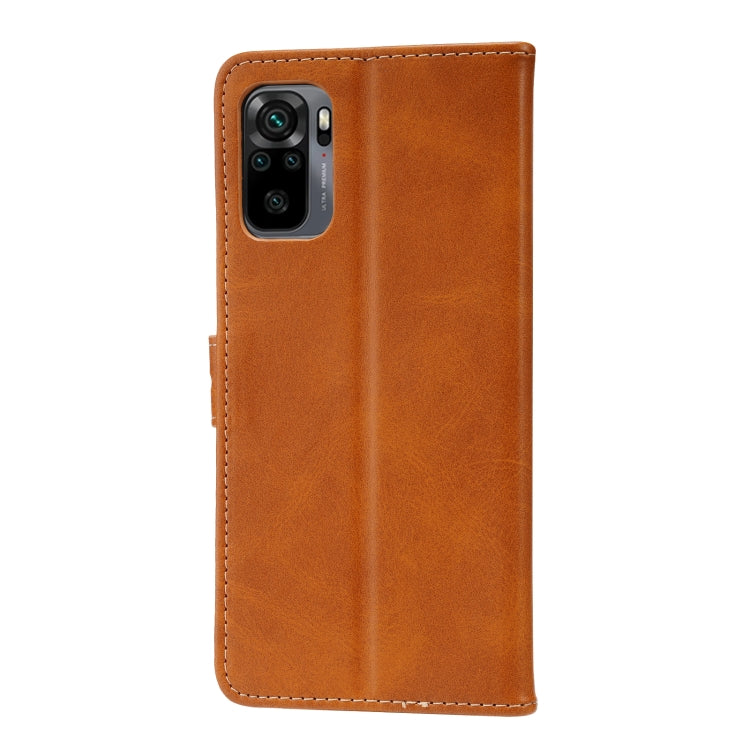 For Xiaomi Redmi Note 10 5G Embossed Happy Cat Pattern Horizontal Flip Leather Case with Holder & Card Slots & Wallet