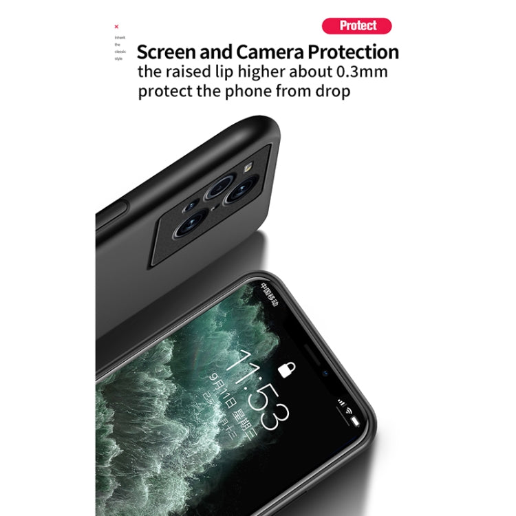 For OPPO Find X3 Classic Tilt Strip Grain Magnetic Shockproof PC + TPU Case