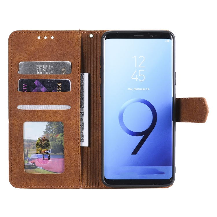 For Xiaomi Redmi Note 8 Pro Stitching Calf Texture Horizontal Flip Leather Case with Holder & Card Slots & Wallet