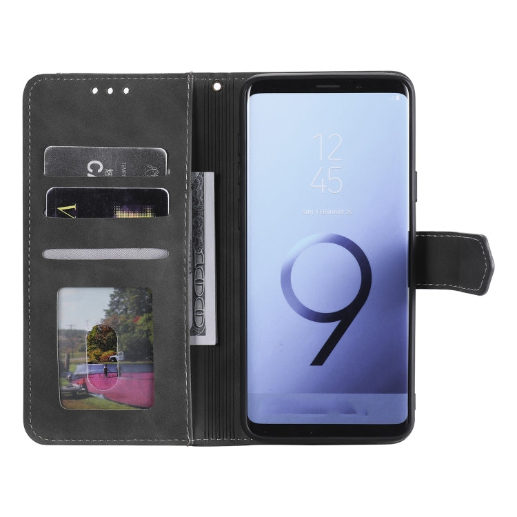 For Xiaomi Redmi Note 8 Pro Stitching Calf Texture Horizontal Flip Leather Case with Holder & Card Slots & Wallet