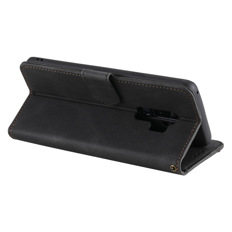 For Xiaomi Redmi Note 8 Pro Stitching Calf Texture Horizontal Flip Leather Case with Holder & Card Slots & Wallet