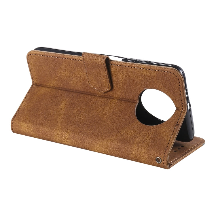 For Xiaomi Redmi Note 9T Stitching Calf Texture Horizontal Flip Leather Case with Holder & Card Slots & Wallet