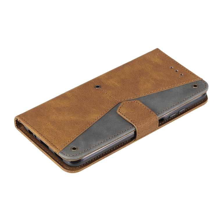 For Xiaomi Redmi Note 9T Stitching Calf Texture Horizontal Flip Leather Case with Holder & Card Slots & Wallet
