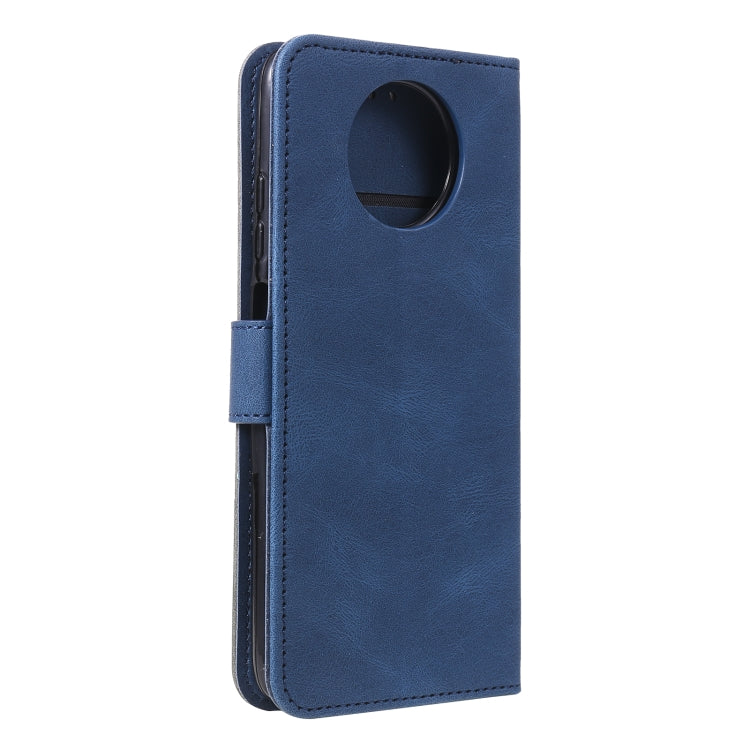 For Xiaomi Redmi Note 9T Stitching Calf Texture Horizontal Flip Leather Case with Holder & Card Slots & Wallet