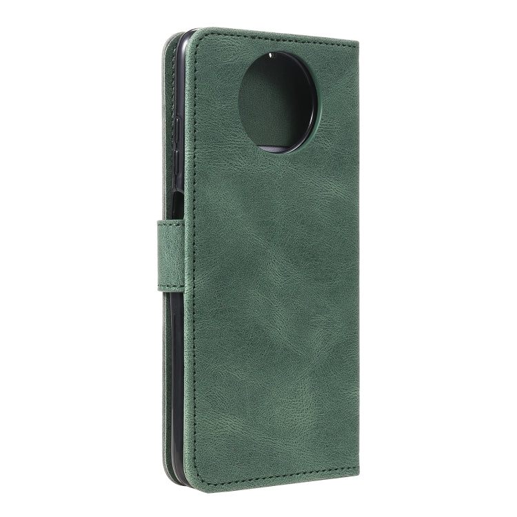 For Xiaomi Redmi Note 9T Stitching Calf Texture Horizontal Flip Leather Case with Holder & Card Slots & Wallet