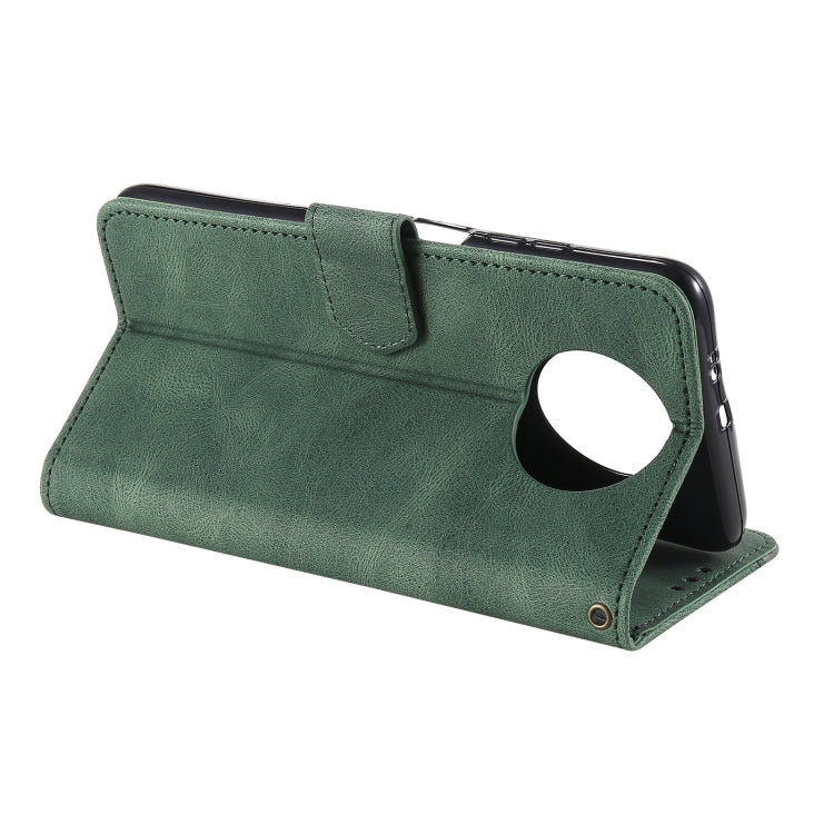 For Xiaomi Redmi Note 9T Stitching Calf Texture Horizontal Flip Leather Case with Holder & Card Slots & Wallet