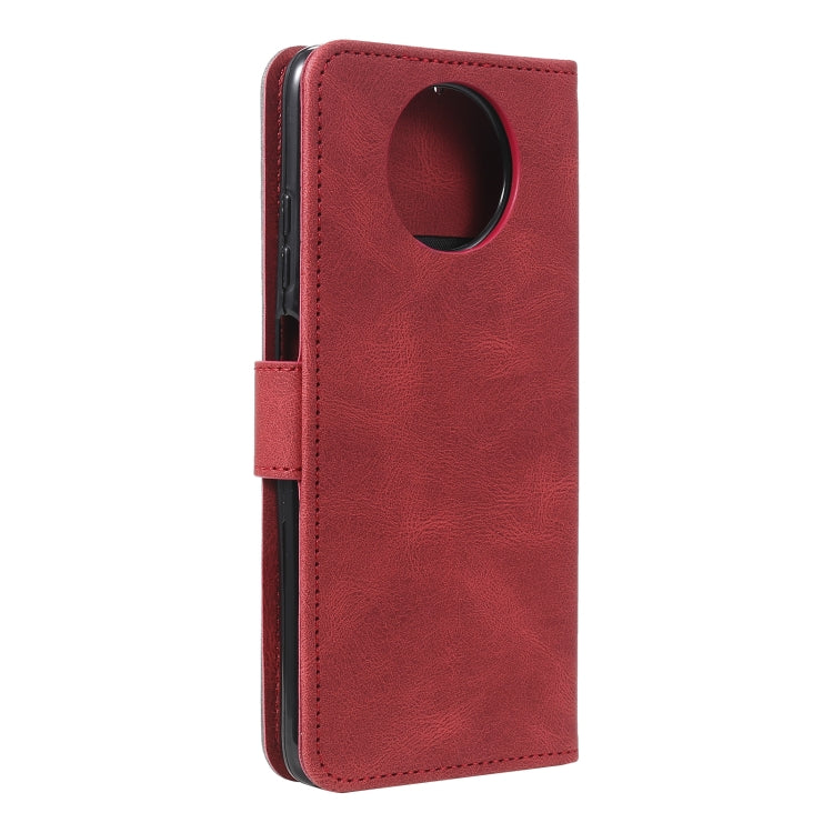 For Xiaomi Redmi Note 9T Stitching Calf Texture Horizontal Flip Leather Case with Holder & Card Slots & Wallet