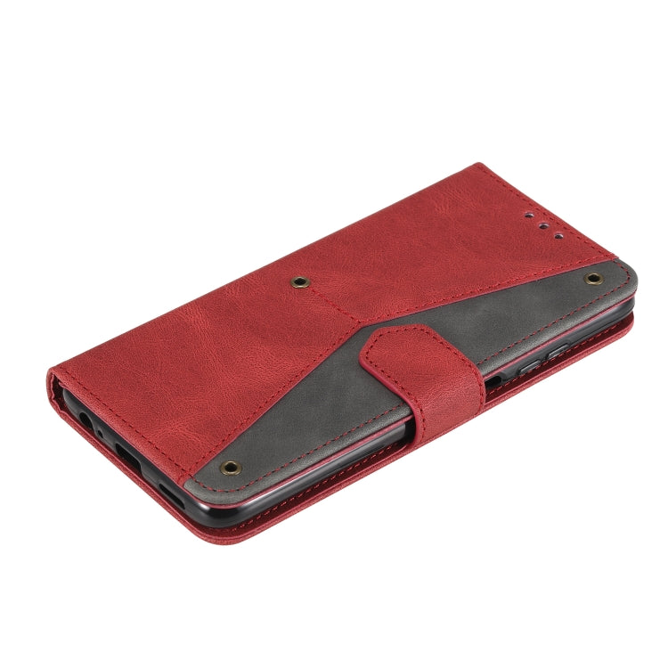 For Xiaomi Redmi Note 9T Stitching Calf Texture Horizontal Flip Leather Case with Holder & Card Slots & Wallet