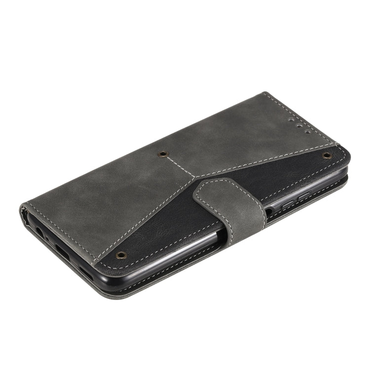 For Xiaomi Redmi Note 9T Stitching Calf Texture Horizontal Flip Leather Case with Holder & Card Slots & Wallet