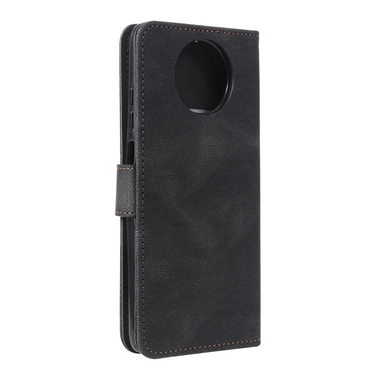 For Xiaomi Redmi Note 9T Stitching Calf Texture Horizontal Flip Leather Case with Holder & Card Slots & Wallet