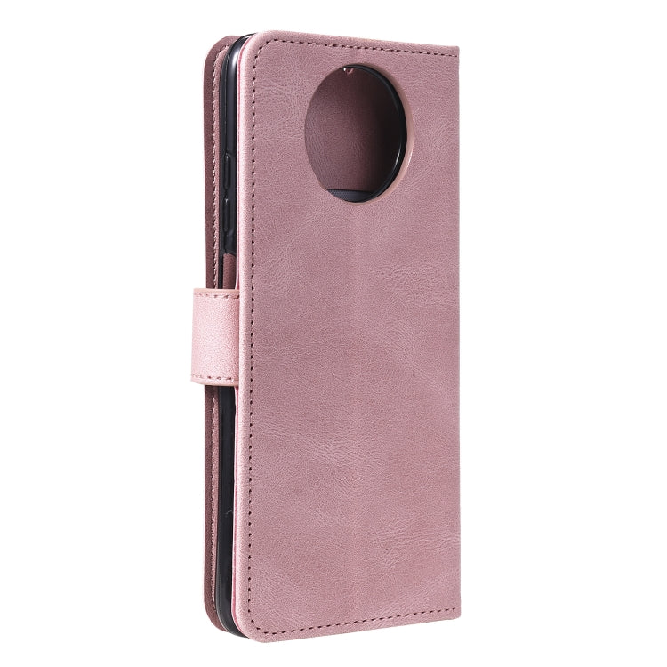 For Xiaomi Redmi Note 9T Stitching Calf Texture Horizontal Flip Leather Case with Holder & Card Slots & Wallet