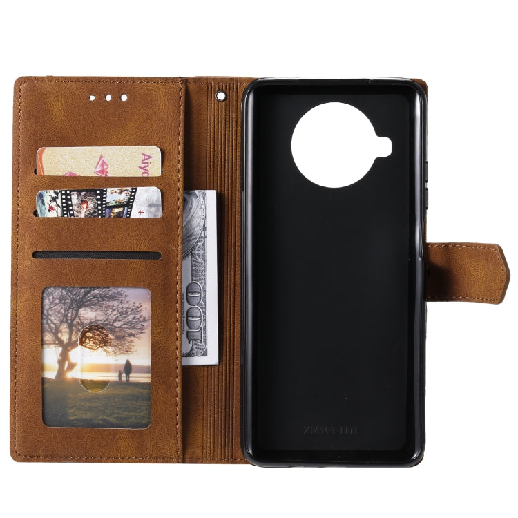For Xiaomi Mi 10T Lite 5G Stitching Calf Texture Horizontal Flip Leather Case with Holder & Card Slots & Wallet