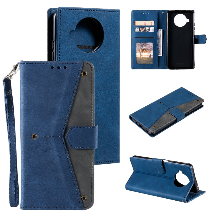 For Xiaomi Mi 10T Lite 5G Stitching Calf Texture Horizontal Flip Leather Case with Holder & Card Slots & Wallet