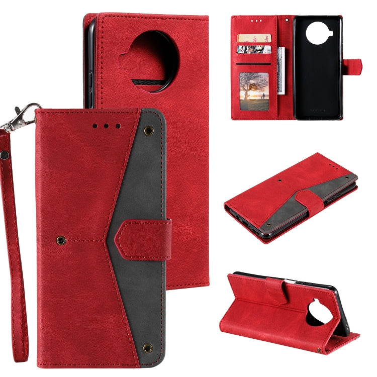 For Xiaomi Mi 10T Lite 5G Stitching Calf Texture Horizontal Flip Leather Case with Holder & Card Slots & Wallet
