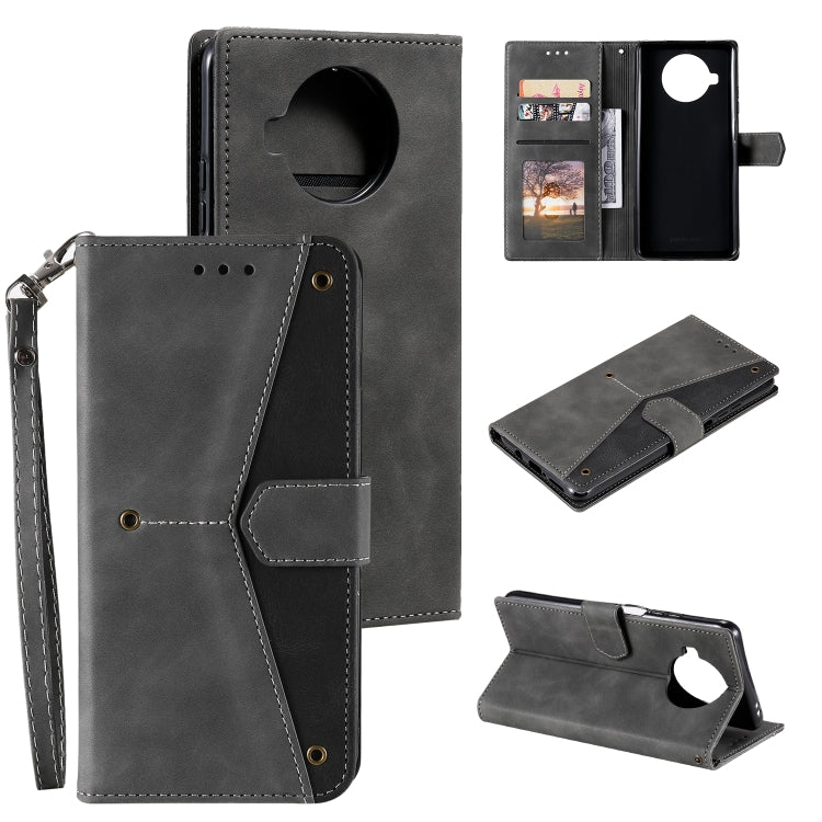 For Xiaomi Mi 10T Lite 5G Stitching Calf Texture Horizontal Flip Leather Case with Holder & Card Slots & Wallet