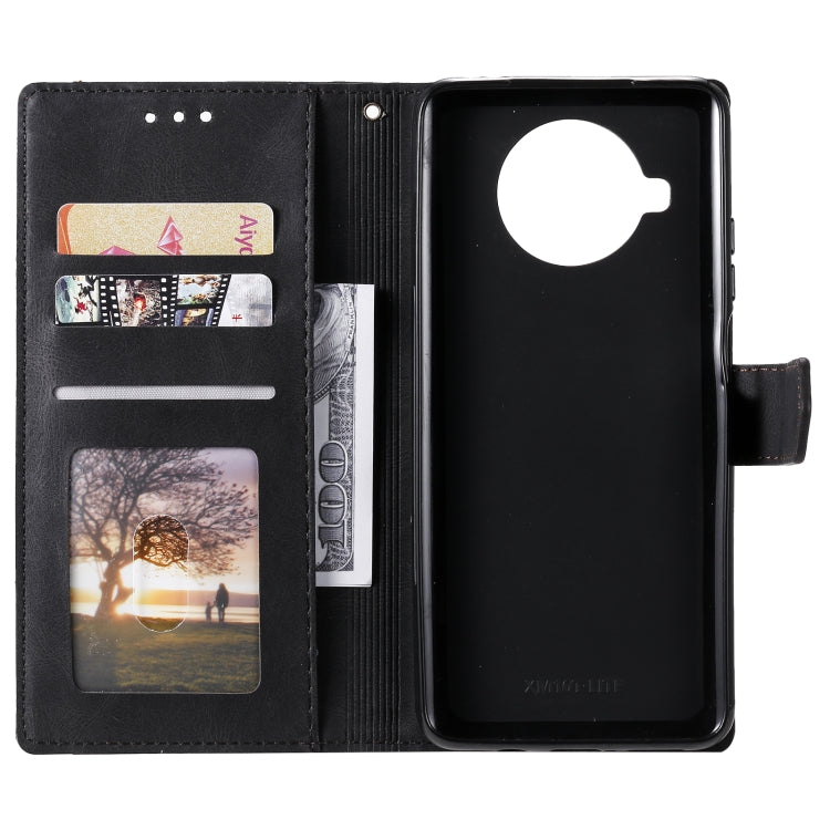 For Xiaomi Mi 10T Lite 5G Stitching Calf Texture Horizontal Flip Leather Case with Holder & Card Slots & Wallet