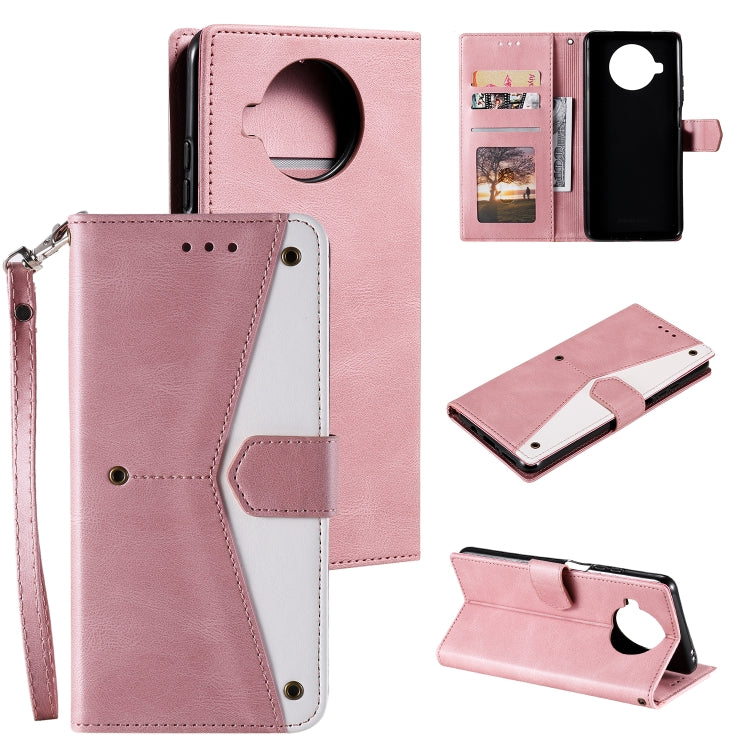 For Xiaomi Mi 10T Lite 5G Stitching Calf Texture Horizontal Flip Leather Case with Holder & Card Slots & Wallet