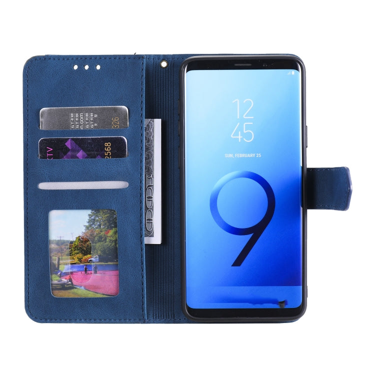 For Xiaomi Redmi 9 Stitching Calf Texture Horizontal Flip Leather Case with Holder & Card Slots & Wallet