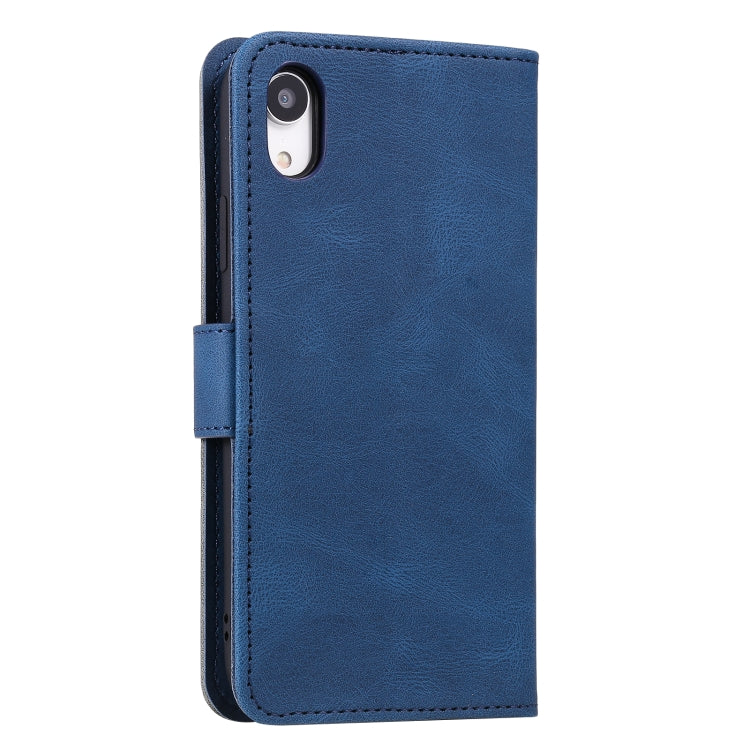 For Xiaomi Redmi 9A Stitching Calf Texture Horizontal Flip Leather Case with Holder & Card Slots & Wallet