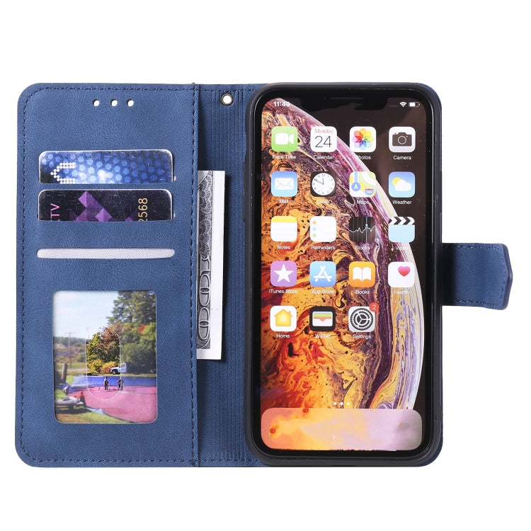 For Xiaomi Redmi 9A Stitching Calf Texture Horizontal Flip Leather Case with Holder & Card Slots & Wallet