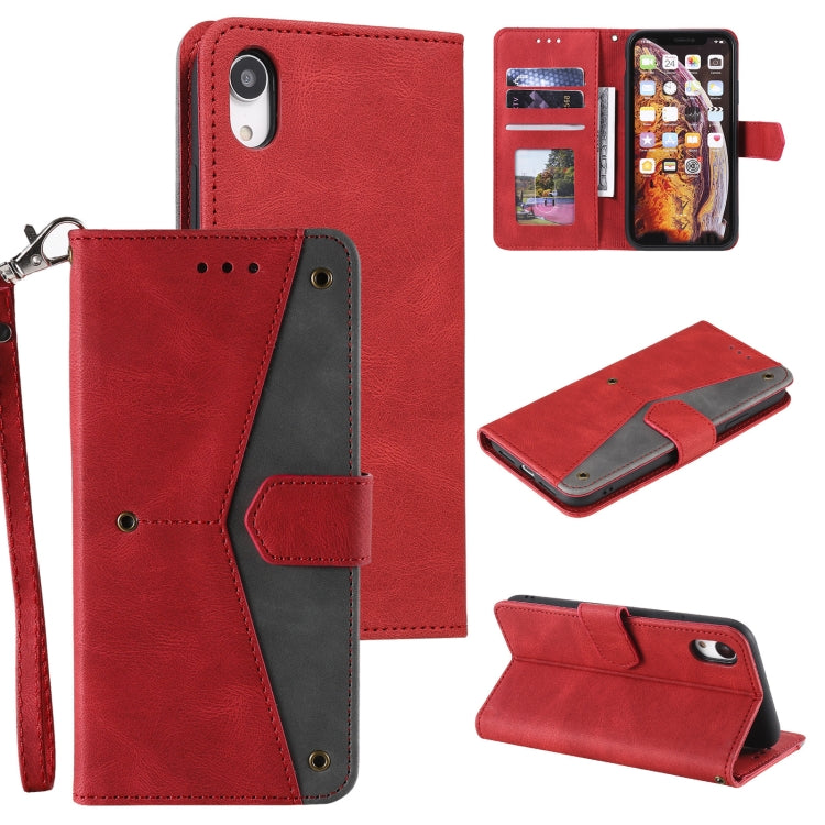 For Xiaomi Redmi 9A Stitching Calf Texture Horizontal Flip Leather Case with Holder & Card Slots & Wallet