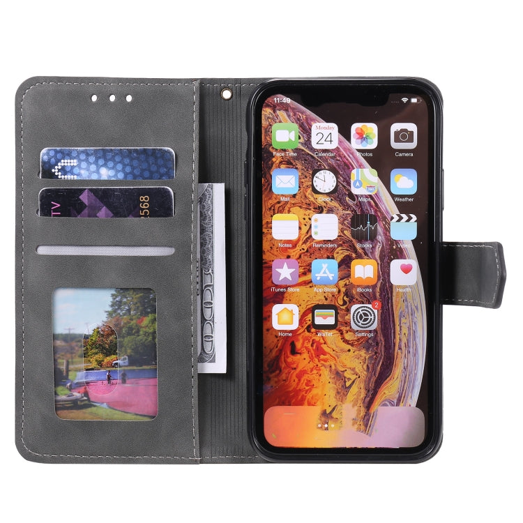 For Xiaomi Redmi 9A Stitching Calf Texture Horizontal Flip Leather Case with Holder & Card Slots & Wallet