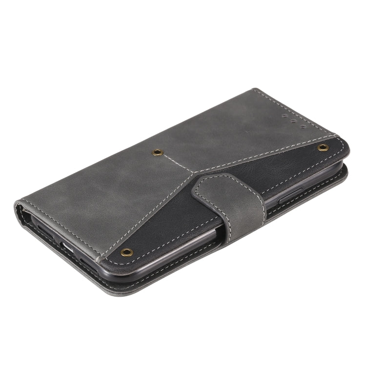For Xiaomi Redmi 9A Stitching Calf Texture Horizontal Flip Leather Case with Holder & Card Slots & Wallet