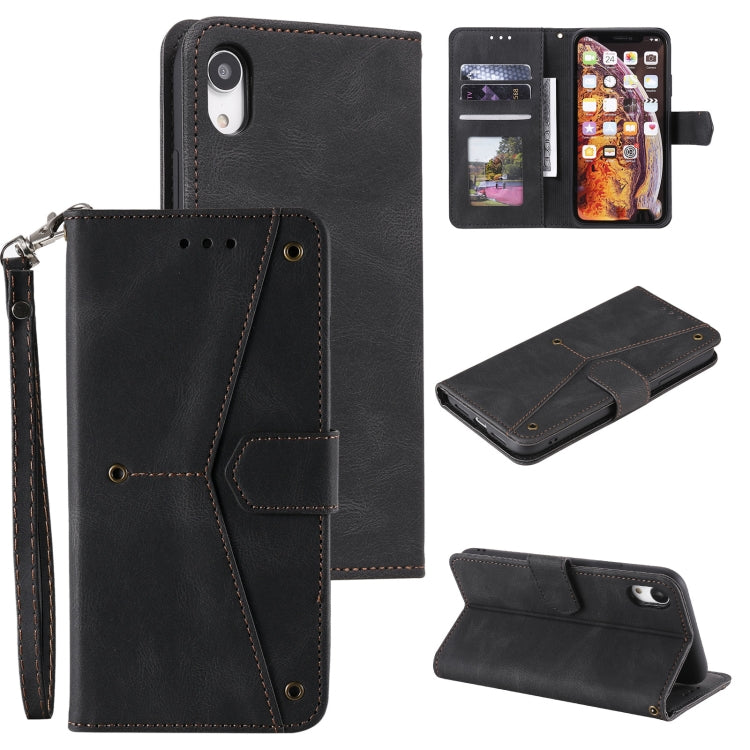 For Xiaomi Redmi 9A Stitching Calf Texture Horizontal Flip Leather Case with Holder & Card Slots & Wallet
