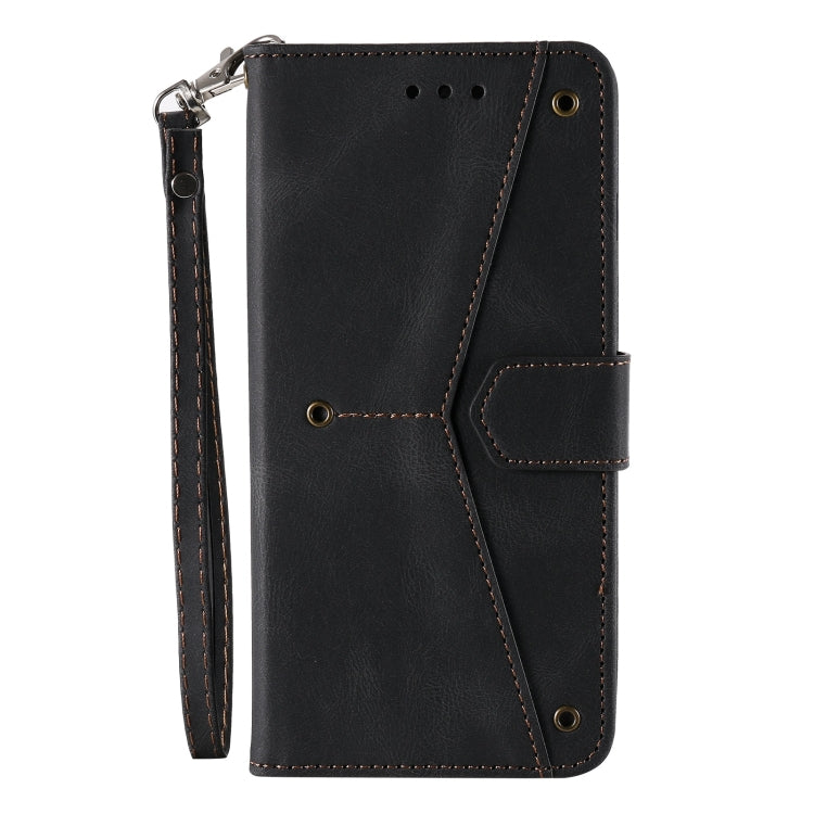 For Xiaomi Redmi 9A Stitching Calf Texture Horizontal Flip Leather Case with Holder & Card Slots & Wallet