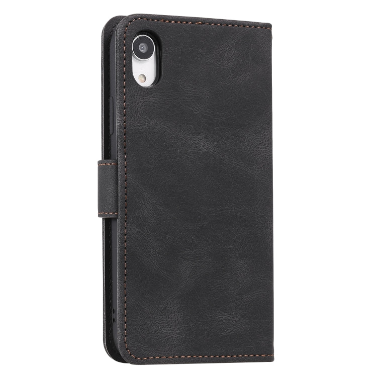 For Xiaomi Redmi 9A Stitching Calf Texture Horizontal Flip Leather Case with Holder & Card Slots & Wallet