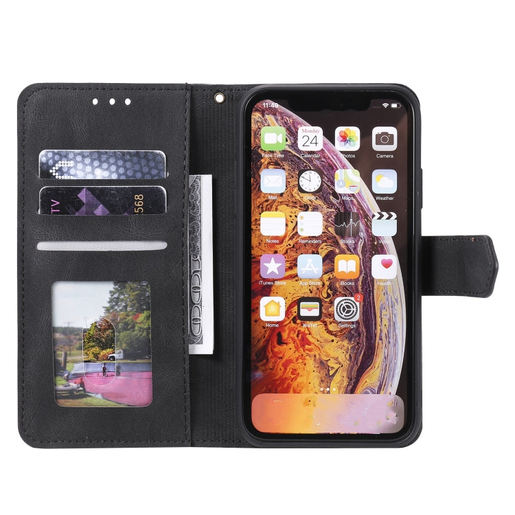 For Xiaomi Redmi 9A Stitching Calf Texture Horizontal Flip Leather Case with Holder & Card Slots & Wallet