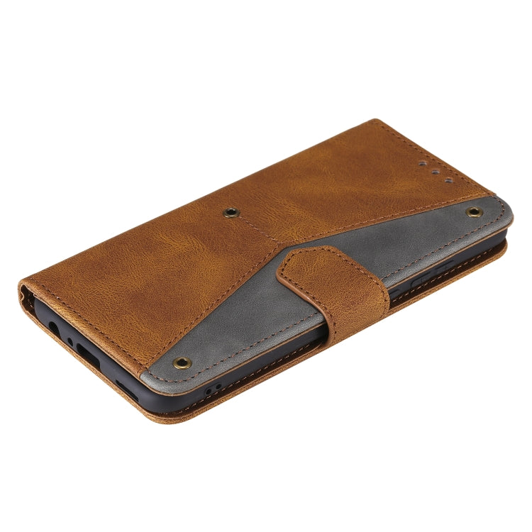 For Xiaomi Redmi 9C Stitching Calf Texture Horizontal Flip Leather Case with Holder & Card Slots & Wallet