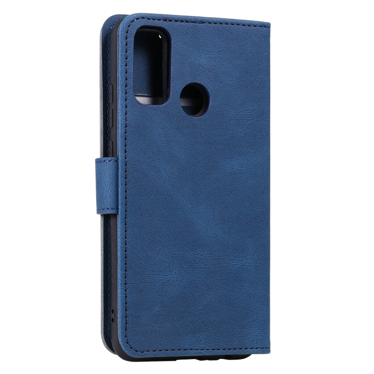 For Xiaomi Redmi 9C Stitching Calf Texture Horizontal Flip Leather Case with Holder & Card Slots & Wallet