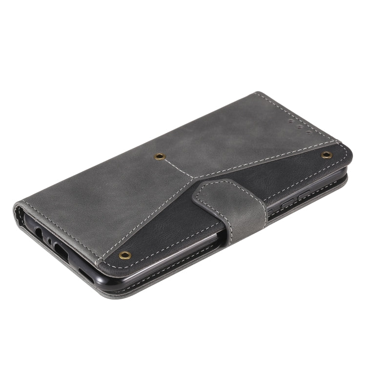 For Xiaomi Redmi 9C Stitching Calf Texture Horizontal Flip Leather Case with Holder & Card Slots & Wallet