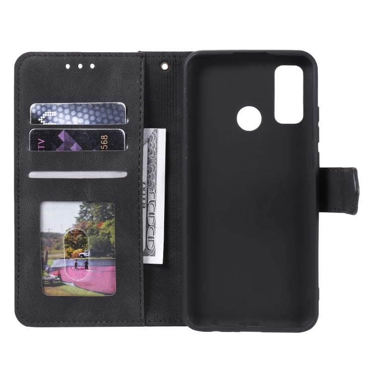 For Xiaomi Redmi 9C Stitching Calf Texture Horizontal Flip Leather Case with Holder & Card Slots & Wallet