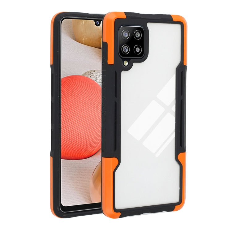 For Samsung Galaxy A42 TPU + PC + Acrylic 3 in 1 Shockproof Protective Case