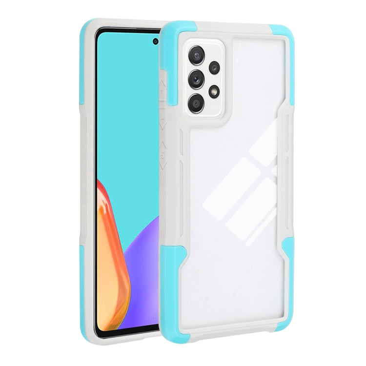 For Samsung Galaxy A52 5G / 4G TPU + PC + Acrylic 3 in 1 Shockproof Protective Case
