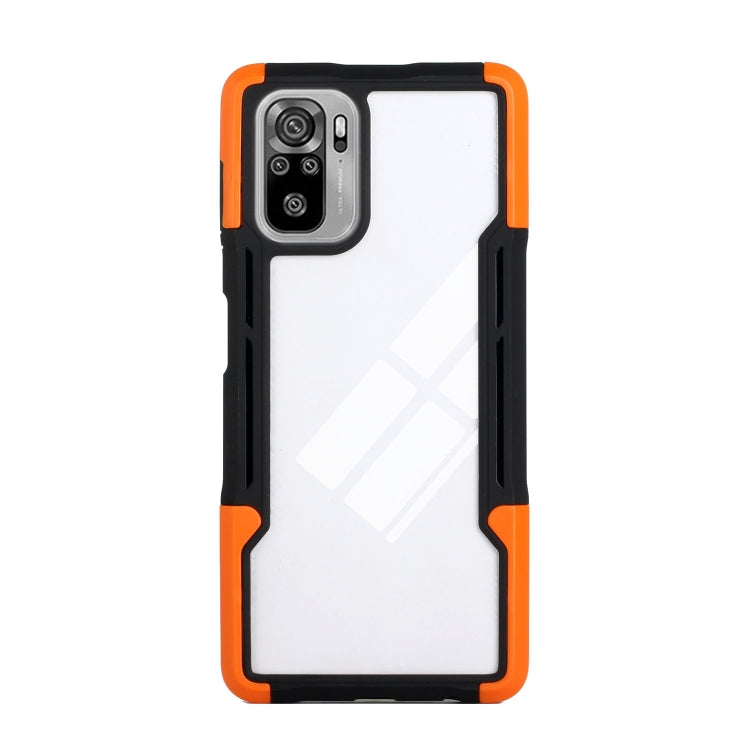 For Xiaomi Redmi Note 10 TPU + PC + Acrylic 3 in 1 Shockproof Protective Case