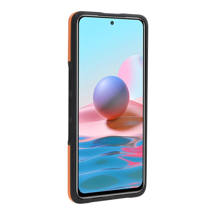 For Xiaomi Redmi Note 10 TPU + PC + Acrylic 3 in 1 Shockproof Protective Case